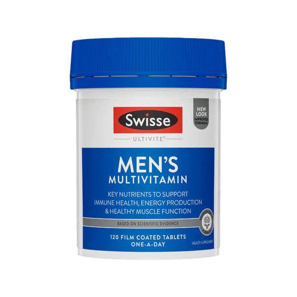 Swisse Men’s Ultivite Multivitamin 120 Tablets