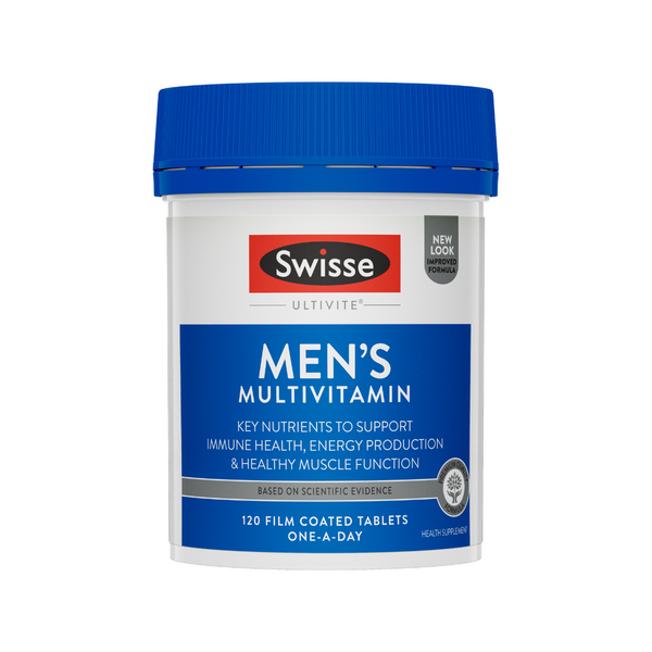 Swisse Men’s Ultivite Multivitamin 120 Tablets