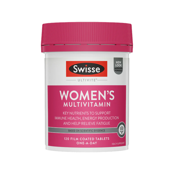 Swisse Women's Ultivite Multivitamin 120 Tablets (New Look)