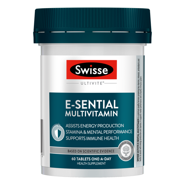 Swisse - Ultivite E-Sential Multivitamin (BEST BEFORE: 10/2025)