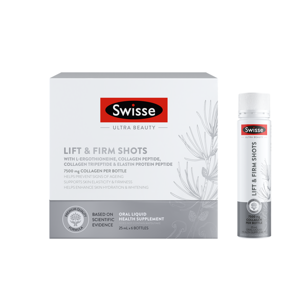 SWISSE ULTRA BEAUTY LIFT & FIRM SHOTS 25 mL x 6 BOTTLES