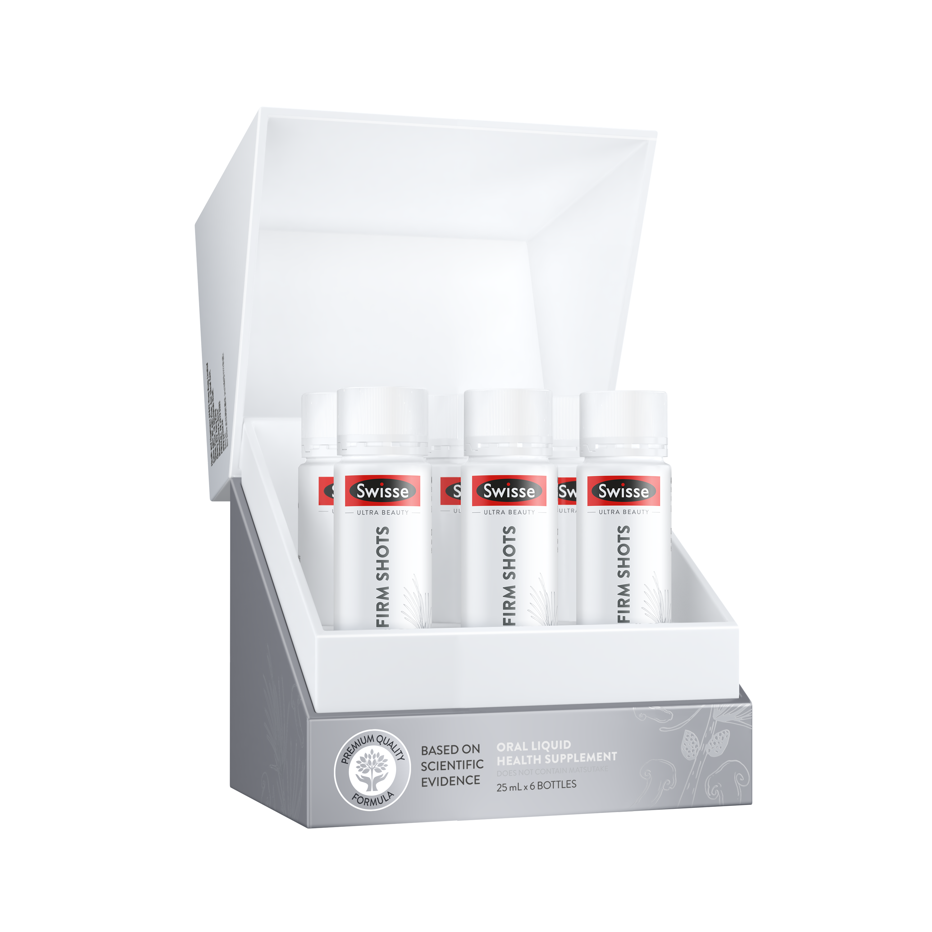 SWISSE ULTRA BEAUTY LIFT & FIRM SHOTS 25 mL x 6 BOTTLES