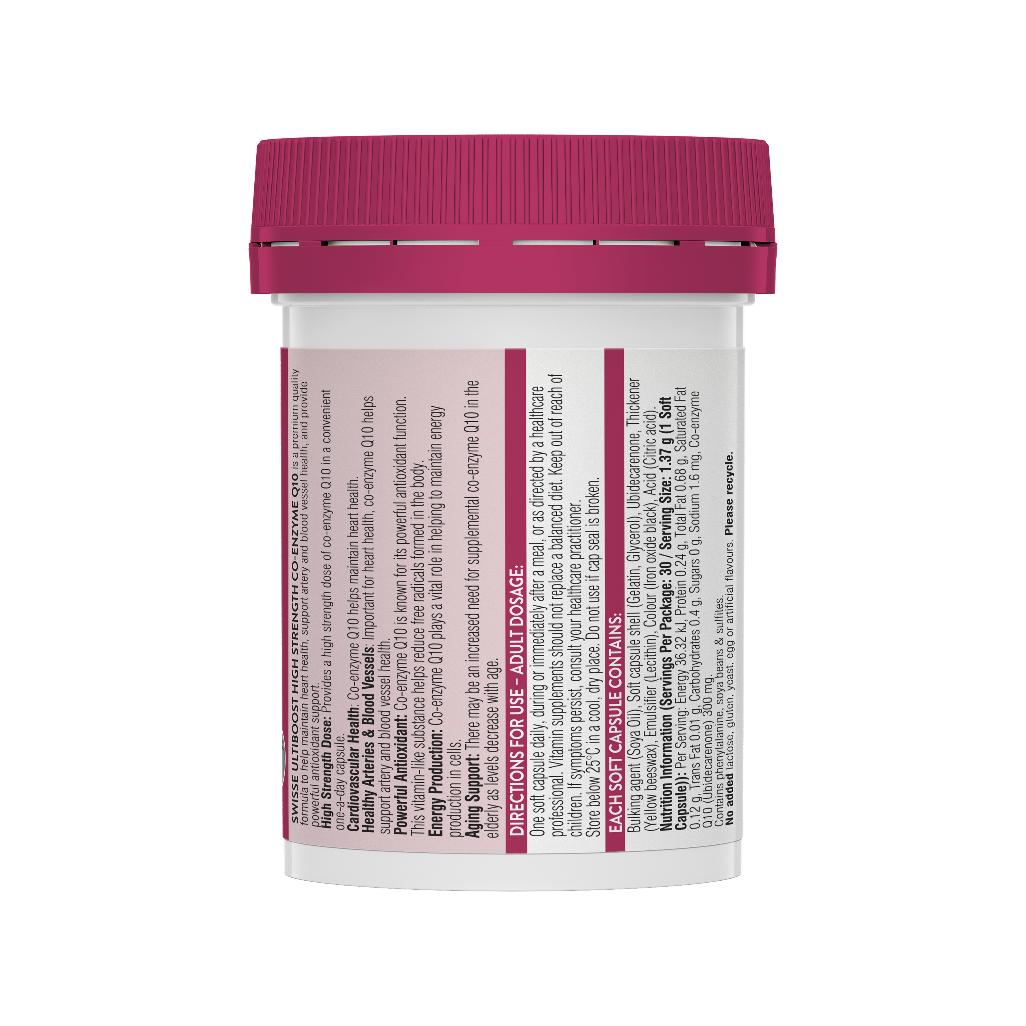 Swisse Ultiboost 高濃度輔酶Q10 30粒