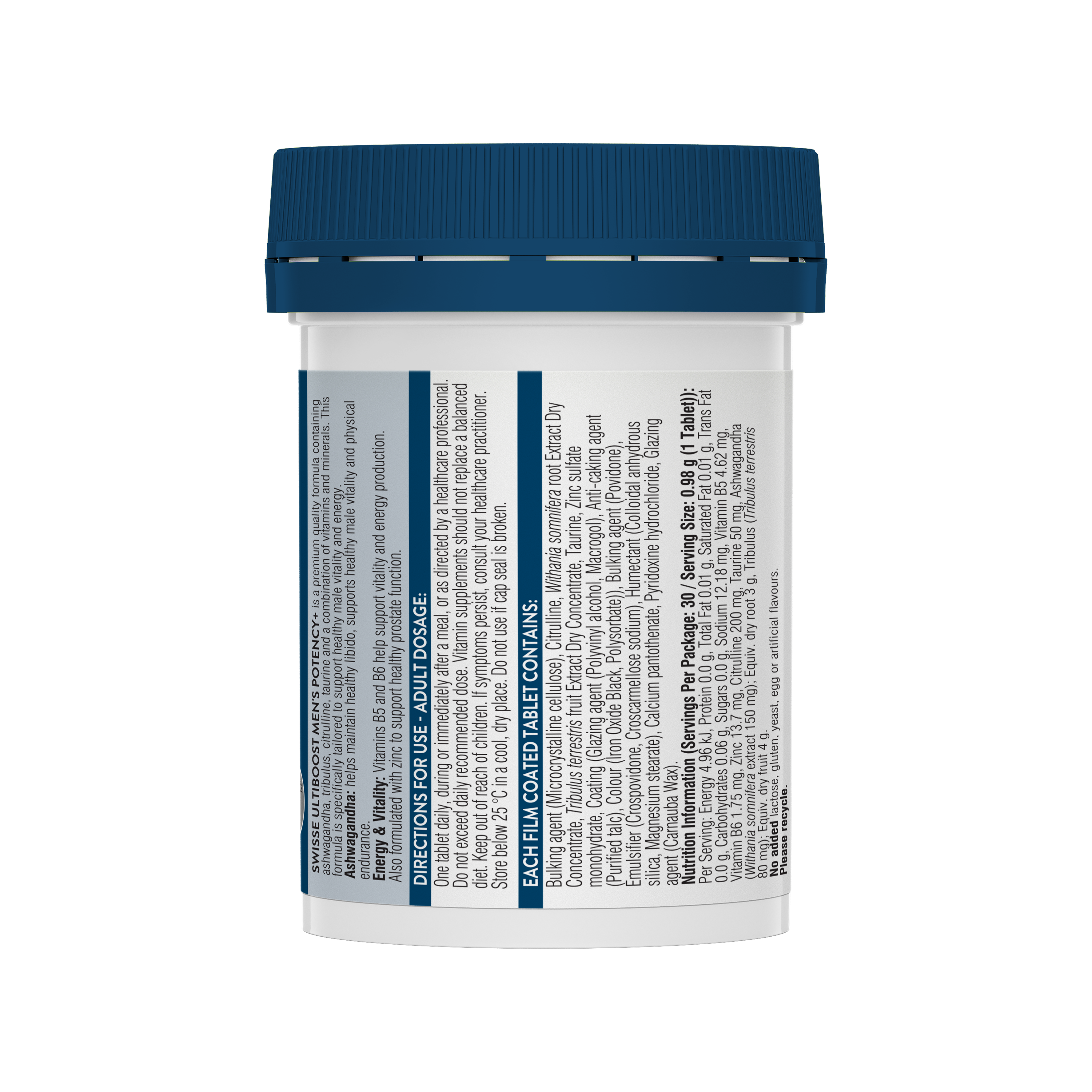 Swisse Ultiboost 男性活力健康片 30粒