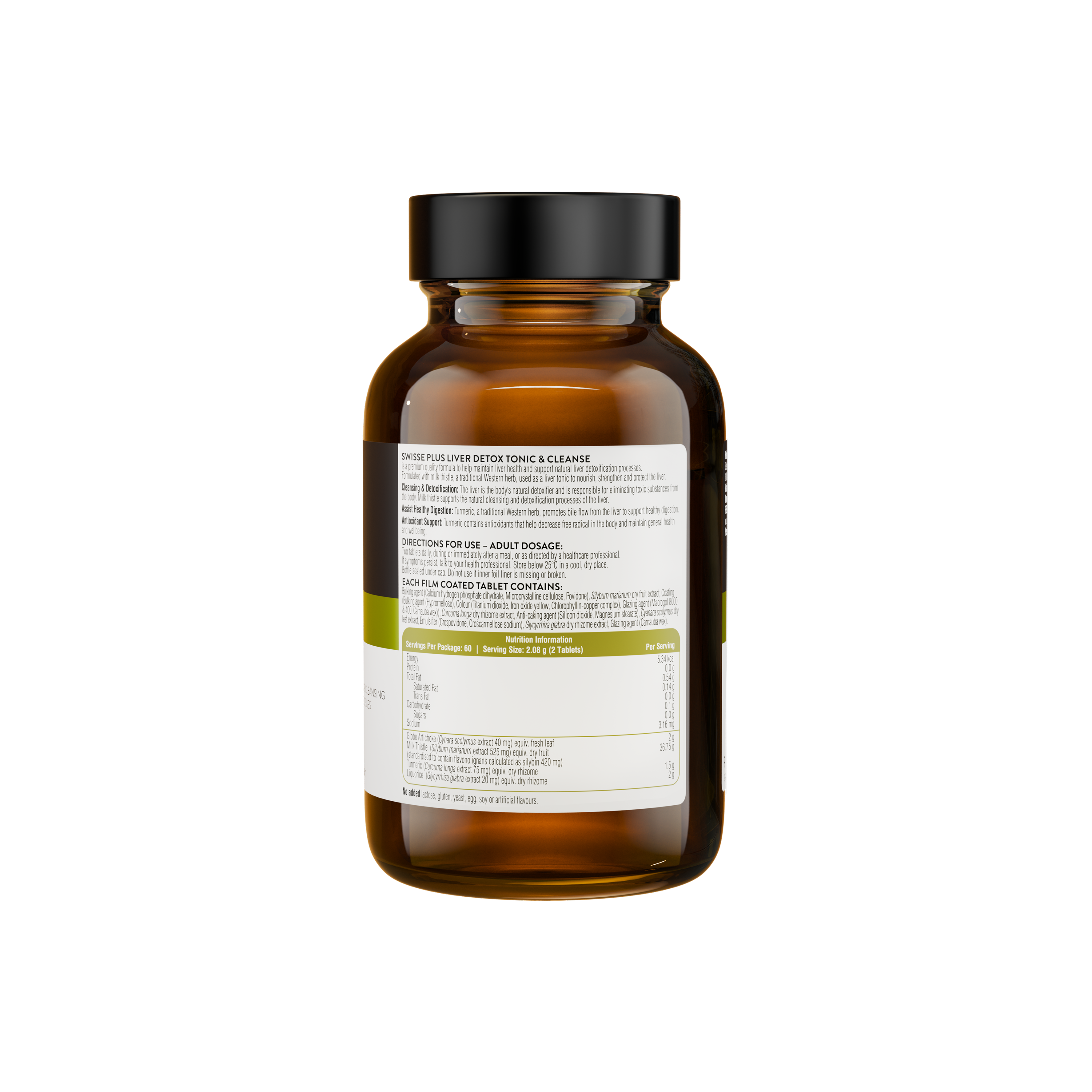 SWISSE PLUS+ 奶薊草淨肝片 120片裝 (新舊包裝隨機發貨)