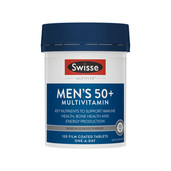 Swisse 50歲以上男性多元維他命 120片裝
