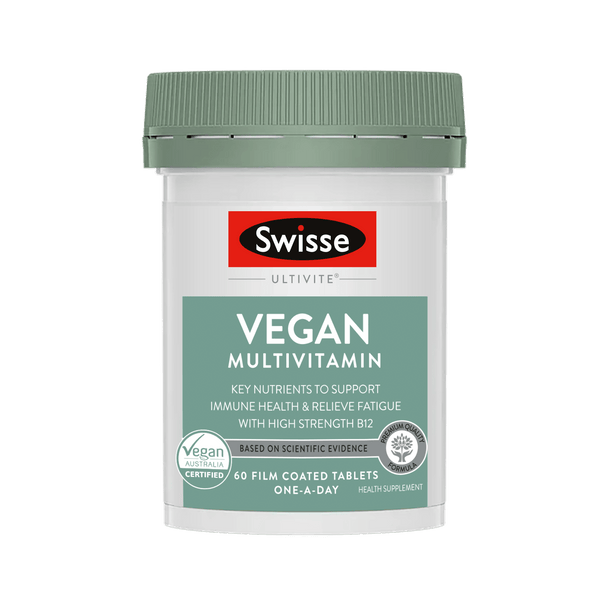 Swisse Ultivite Vegan Multivitamin 60 Tablets