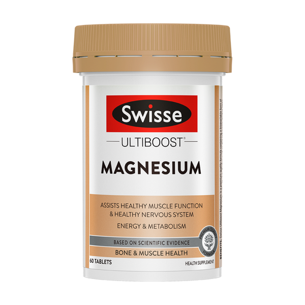 Swisse Ultiboost Magnesium 60 Capsules