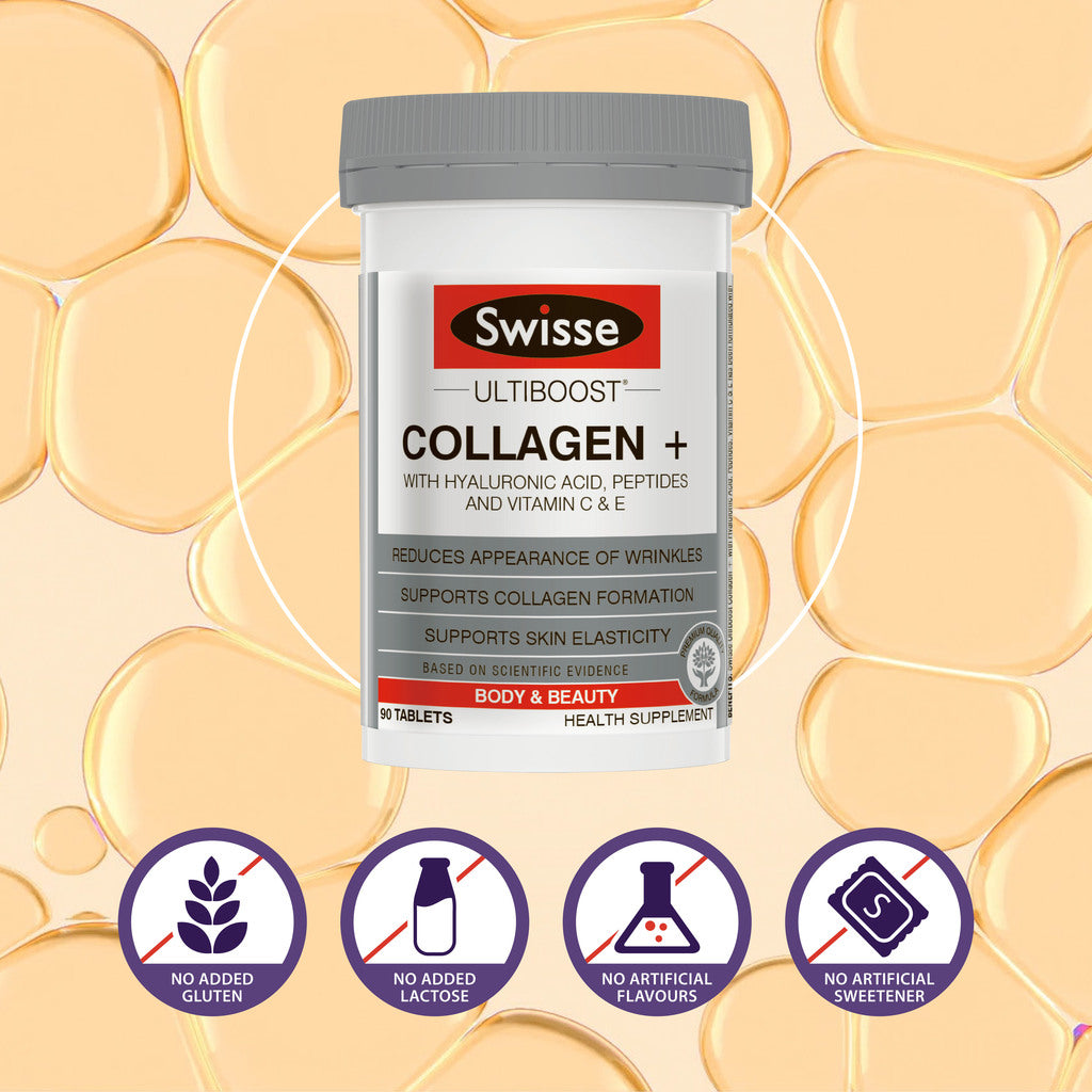 Swisse Ultiboost Collagen + 90 Capsules