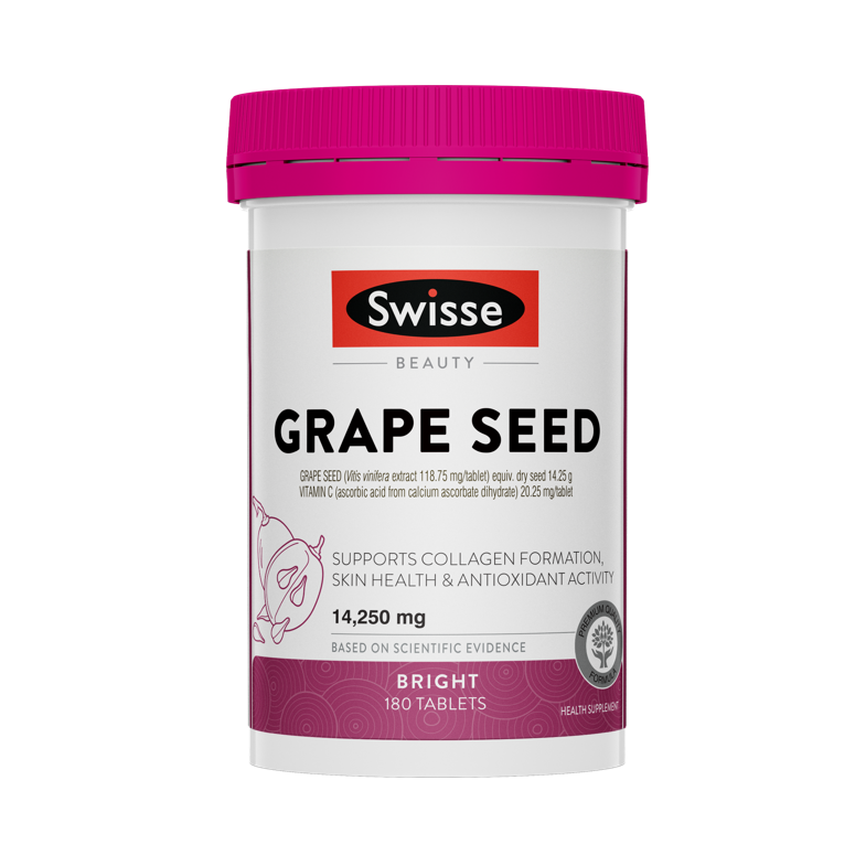 Swisse Beauty Grape Seed 180 Tablets